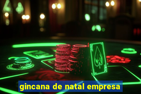 gincana de natal empresa